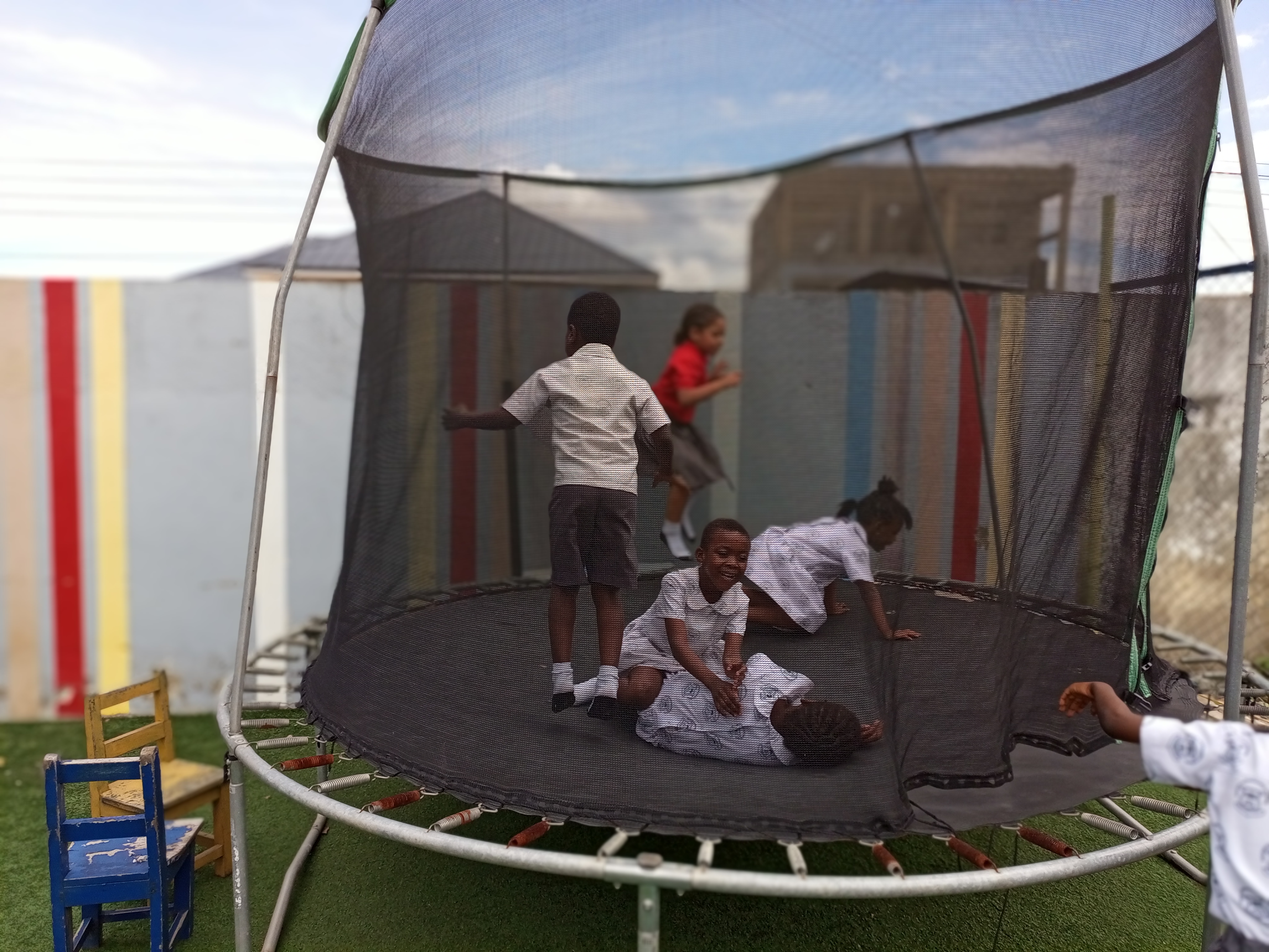 Students at Falsyd Foundation School